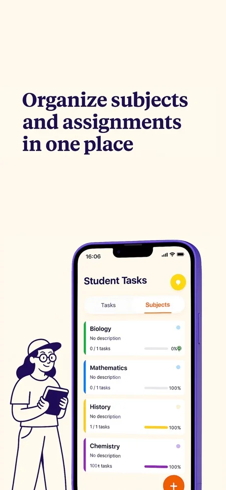 Study Quest: subjects and assignments in one place
